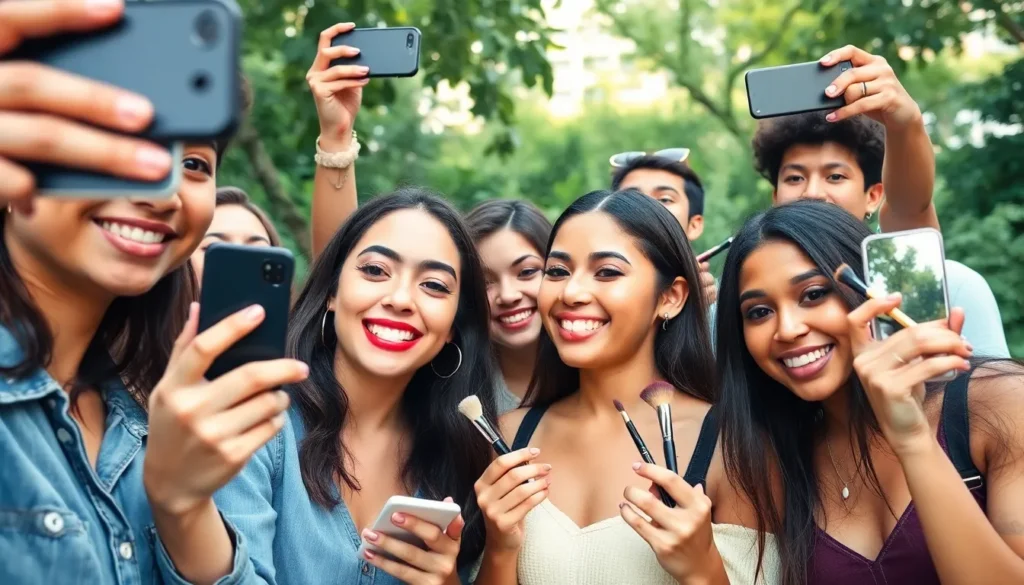 social media beauty trends